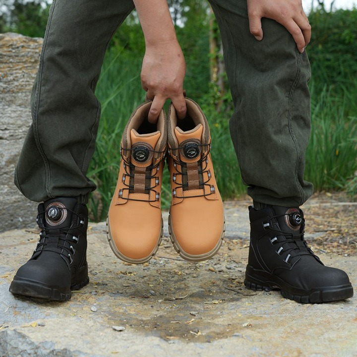 1+1 GRATIS: TitanGuard Pro™ – La Bota de Seguridad Indestructible