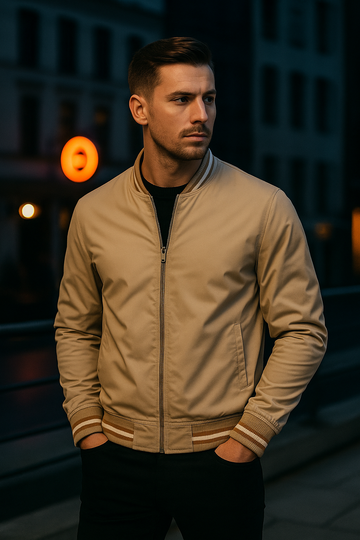 Chaqueta Bomber para Hombre – Estilo Urbano
