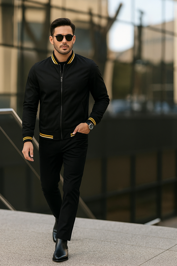Chaqueta Bomber para Hombre – Estilo Urbano