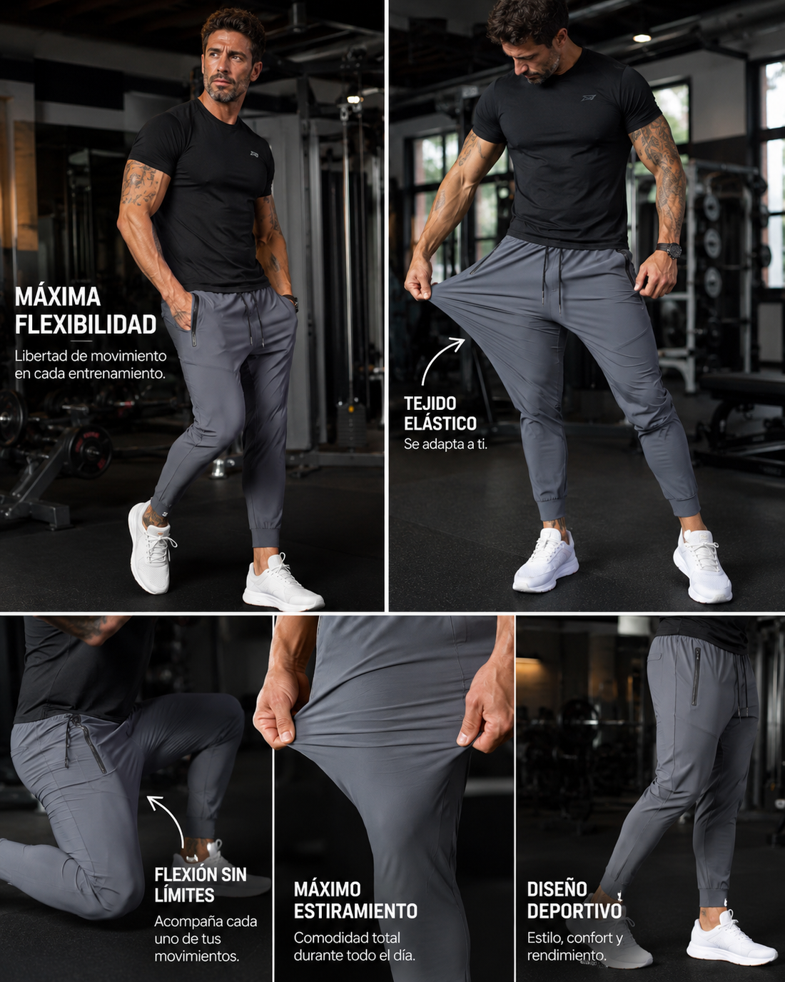 Pack Premium 2 Joggers para Hombre – Estilo Urbano Casual