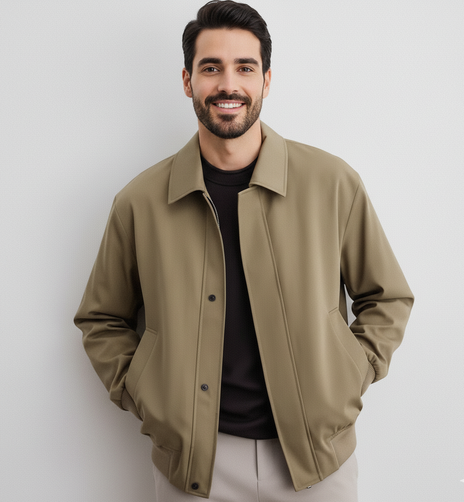 Chaqueta de Estilo Refinado para Hombre