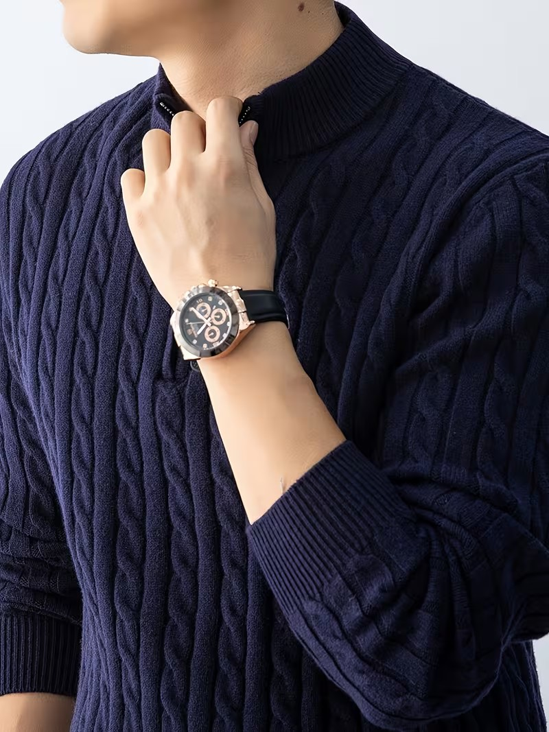 Jersey Premium Quarter-Zip | Edición Old Money & Confort