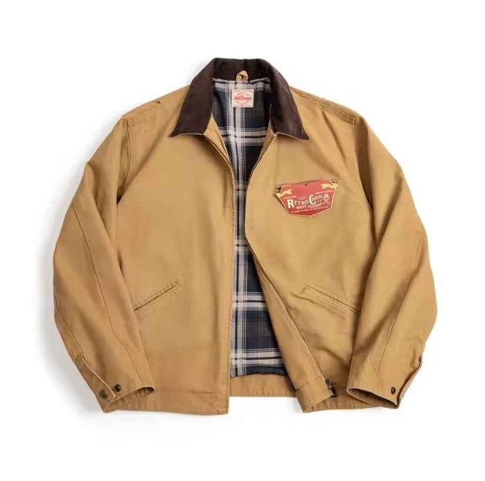 Cazadora Vintage para Hombre – Detroit de Lona